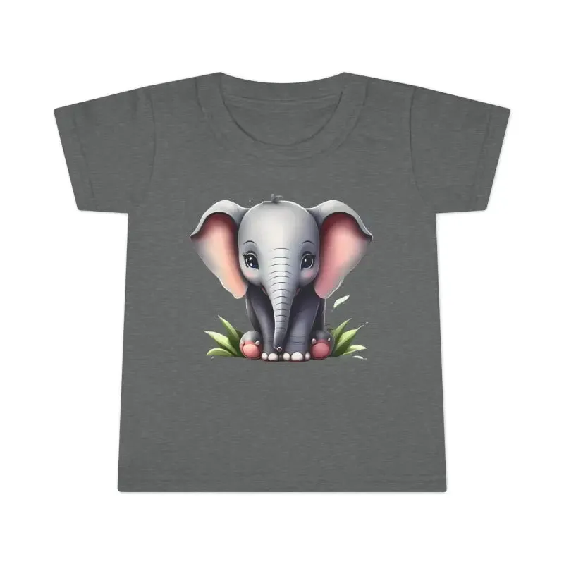 Adorable Cute Baby Elephant Toddler T-shirt Delight!