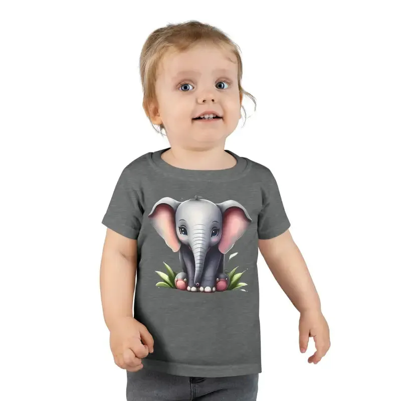 Adorable Cute Baby Elephant Toddler T-shirt Delight!