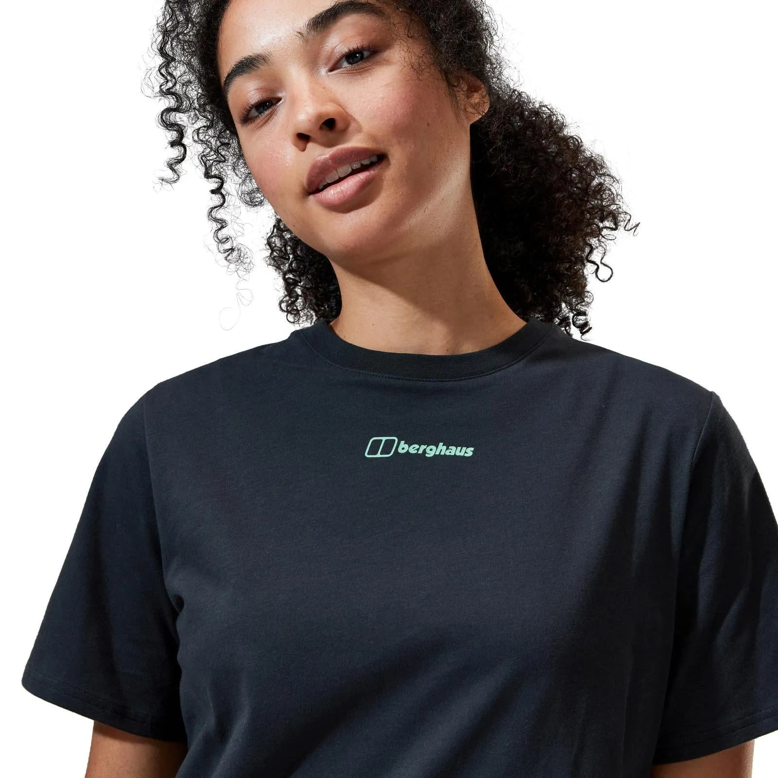 Berghaus Womens Boyfriend Dolomites MTN Short Sleeve T-Shirt