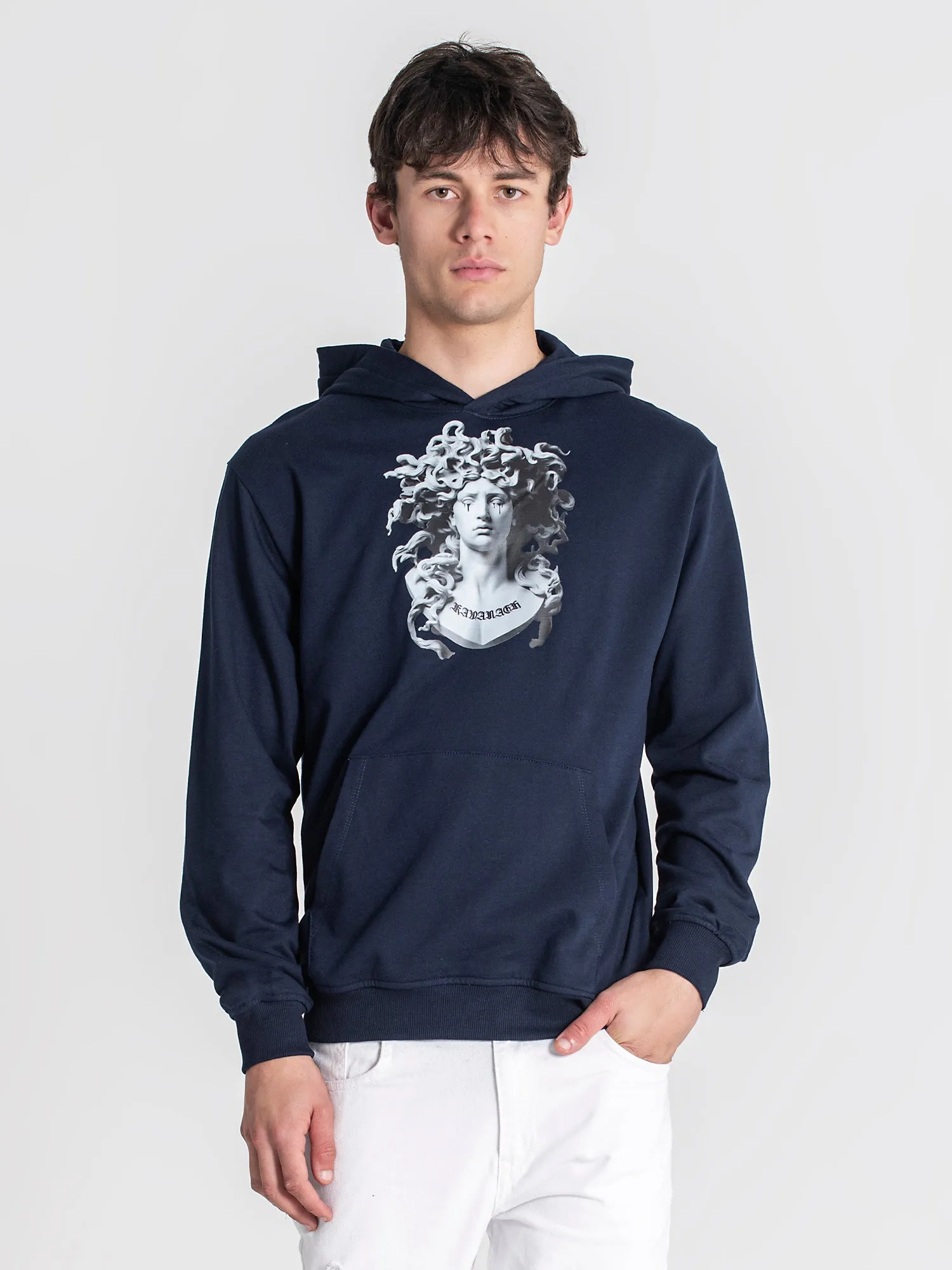 Blue Medusa Hoodie