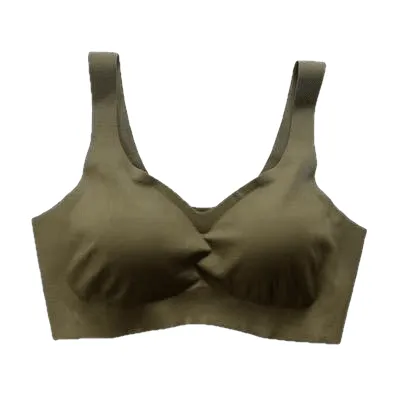 Comfortable Sexy Women's Seamless Push Up Bras Solid Color