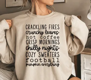 Fall List Sweatshirt