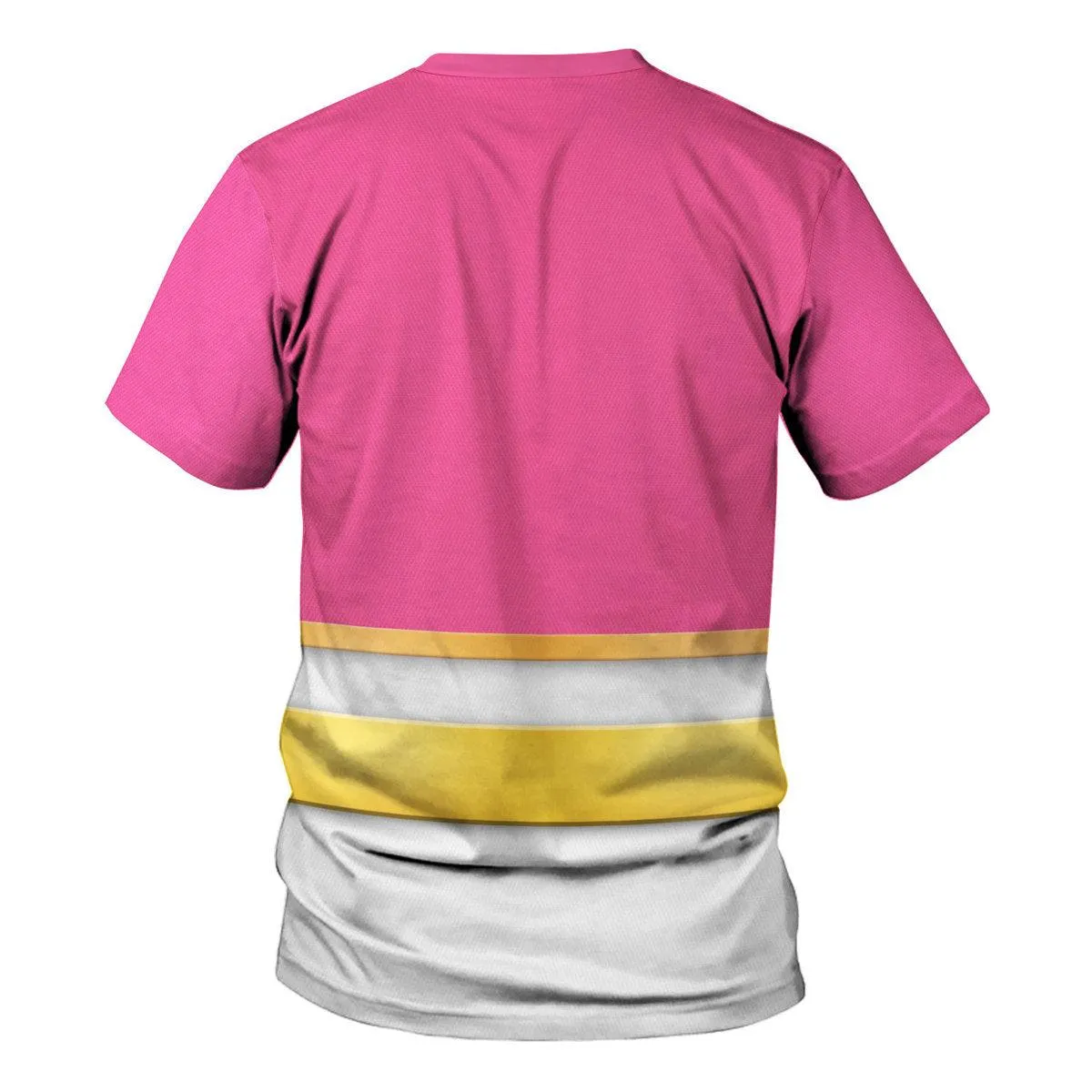 Gearhomie Megaforce Pink Ranger Hoodies Sweatshirt T-shirt Hawaiian Sweatpants