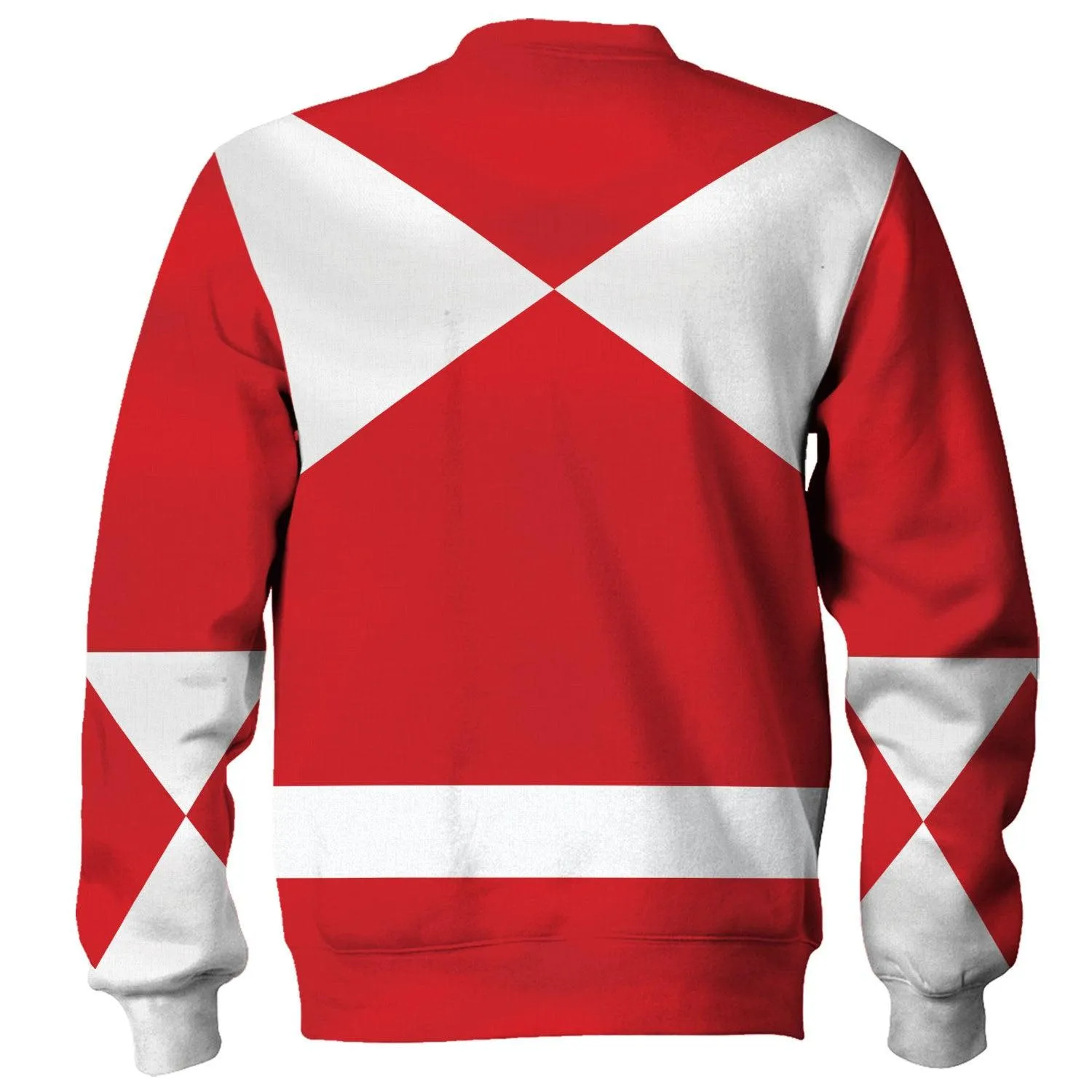 Gearhomie Unisex Tracksuit Hoodies Red Power Ranger 3D Costumes