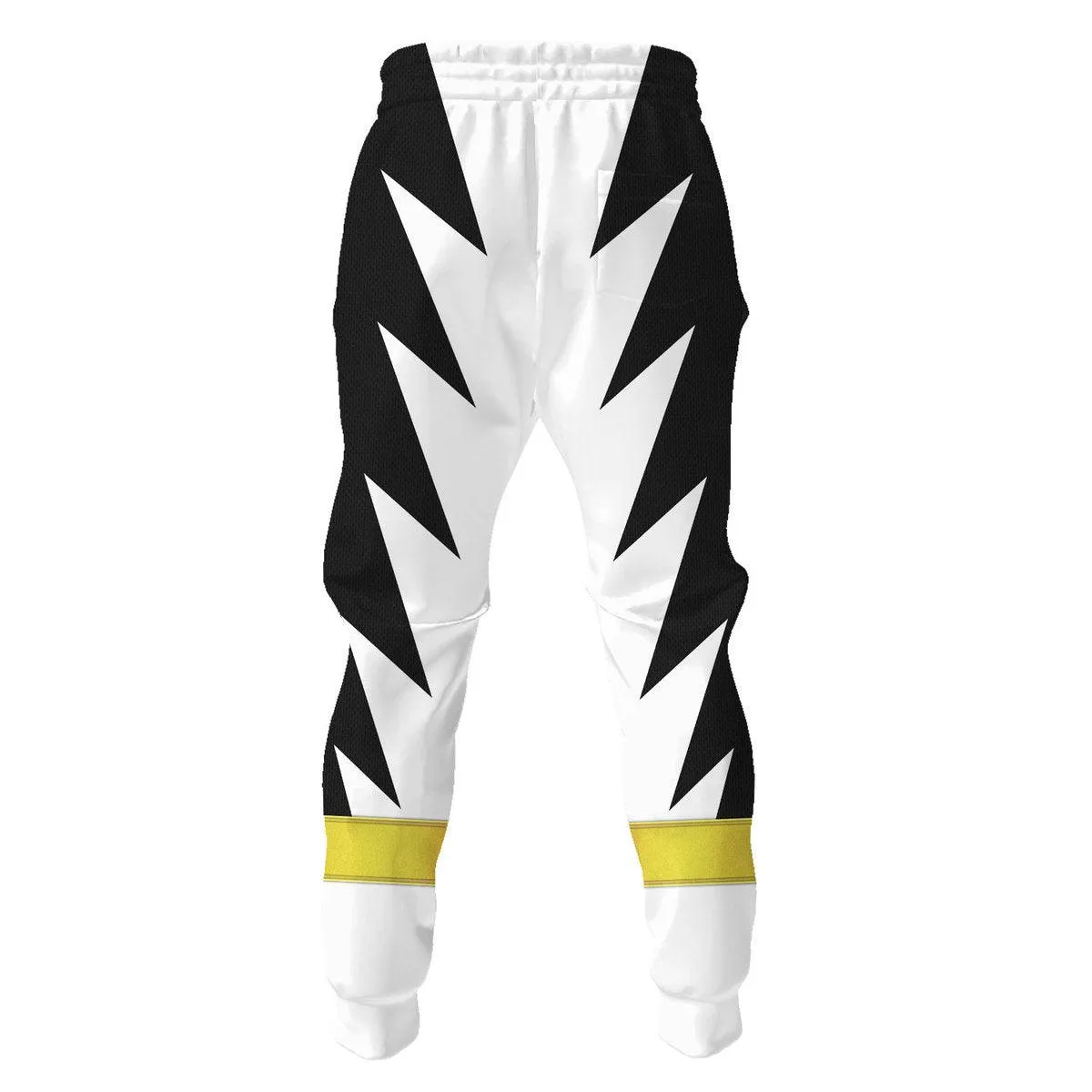 Gearhomie White Ranger Dino Thunder Hoodies Sweatshirt T-shirt Hawaiian Sweatpants