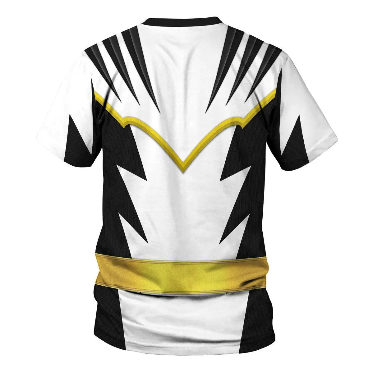 Gearhomie White Ranger Dino Thunder Hoodies Sweatshirt T-shirt Hawaiian Sweatpants