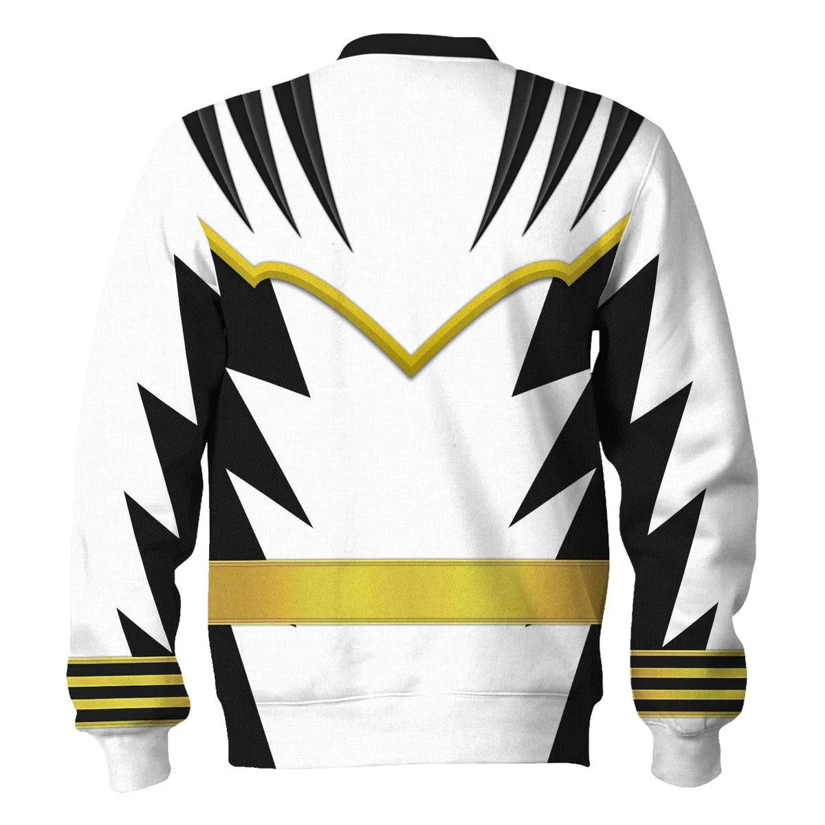 Gearhomie White Ranger Dino Thunder Hoodies Sweatshirt T-shirt Hawaiian Sweatpants