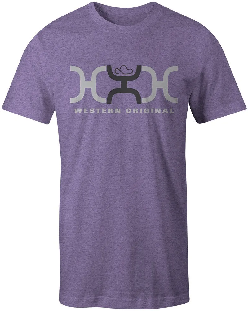 Hooey Men's Loop Logo Tee in Purple