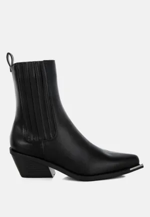 Jeffers High Ankle Chelsea Boots