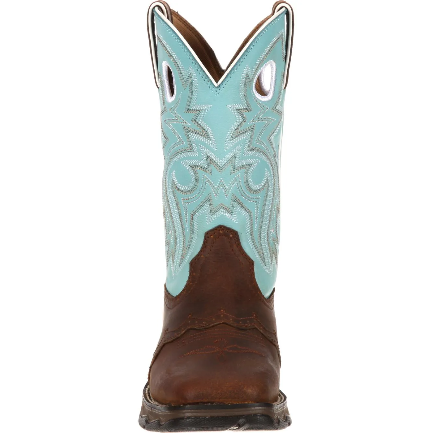 Lady Rebelâ by DurangoÂ Womens Powder n Lace Saddle Western Boot