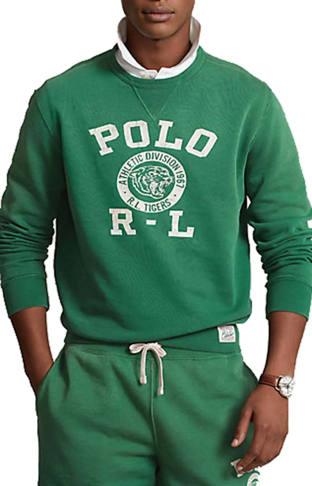 Logo Fleece Sweatshirt - Verano Green