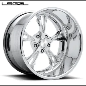 LSGZL custom size staggered alloy wheels High quality