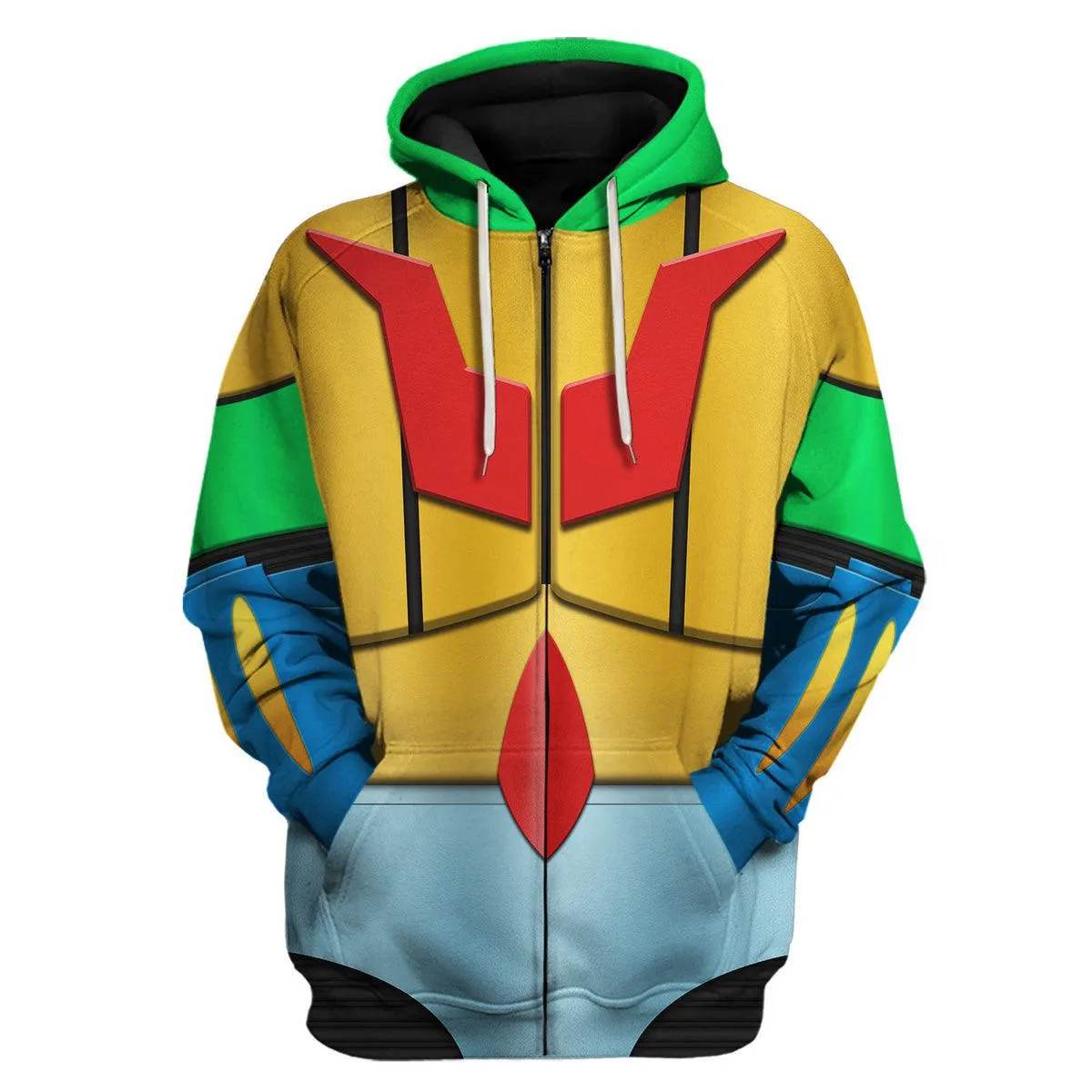 Mazinger Z Mazinger Jeeg Cosplay Costumes: Hoodies, T-Shirts, and Tracksuits | Gearhomie.com