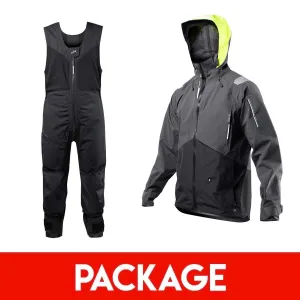 Mens Zhik CST500 Jacket and Salopette Package - Anthacite