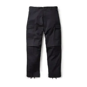 No-Comply Rip Stop Cargo Skate Pants - Black