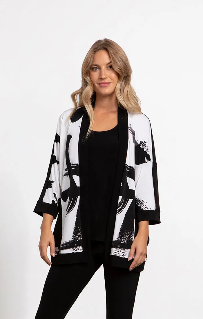 Pocket Kimono Short Print