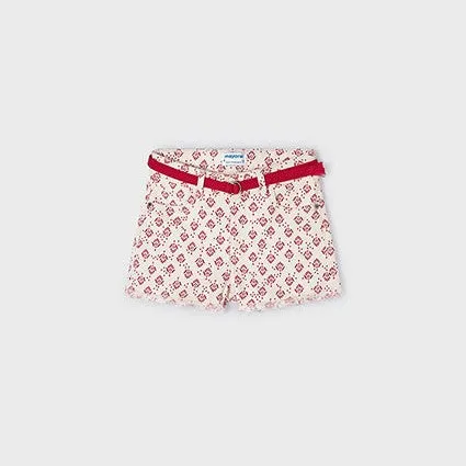 Printed Shorts - Paprika