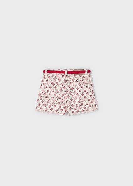 Printed Shorts - Paprika