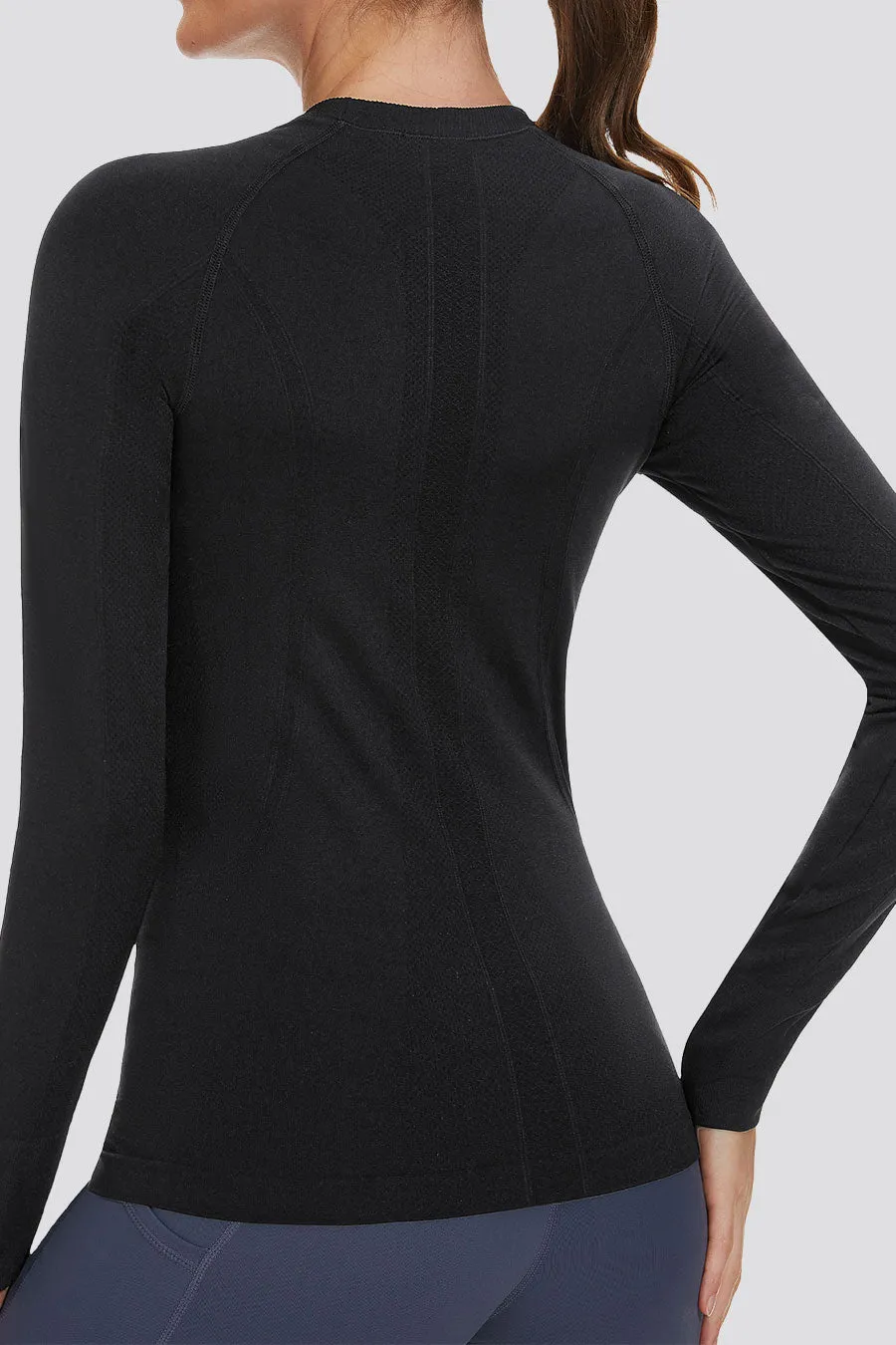 Seamless Long Sleeve Tops