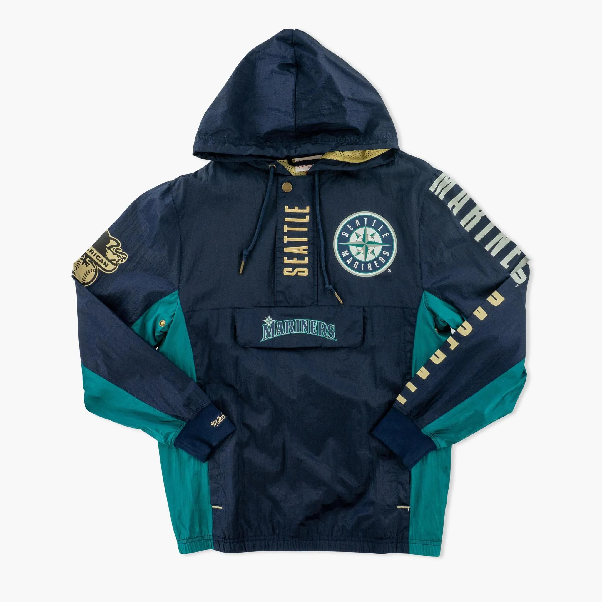 Seattle Mariners Vintage Anorak Premium Windbreaker