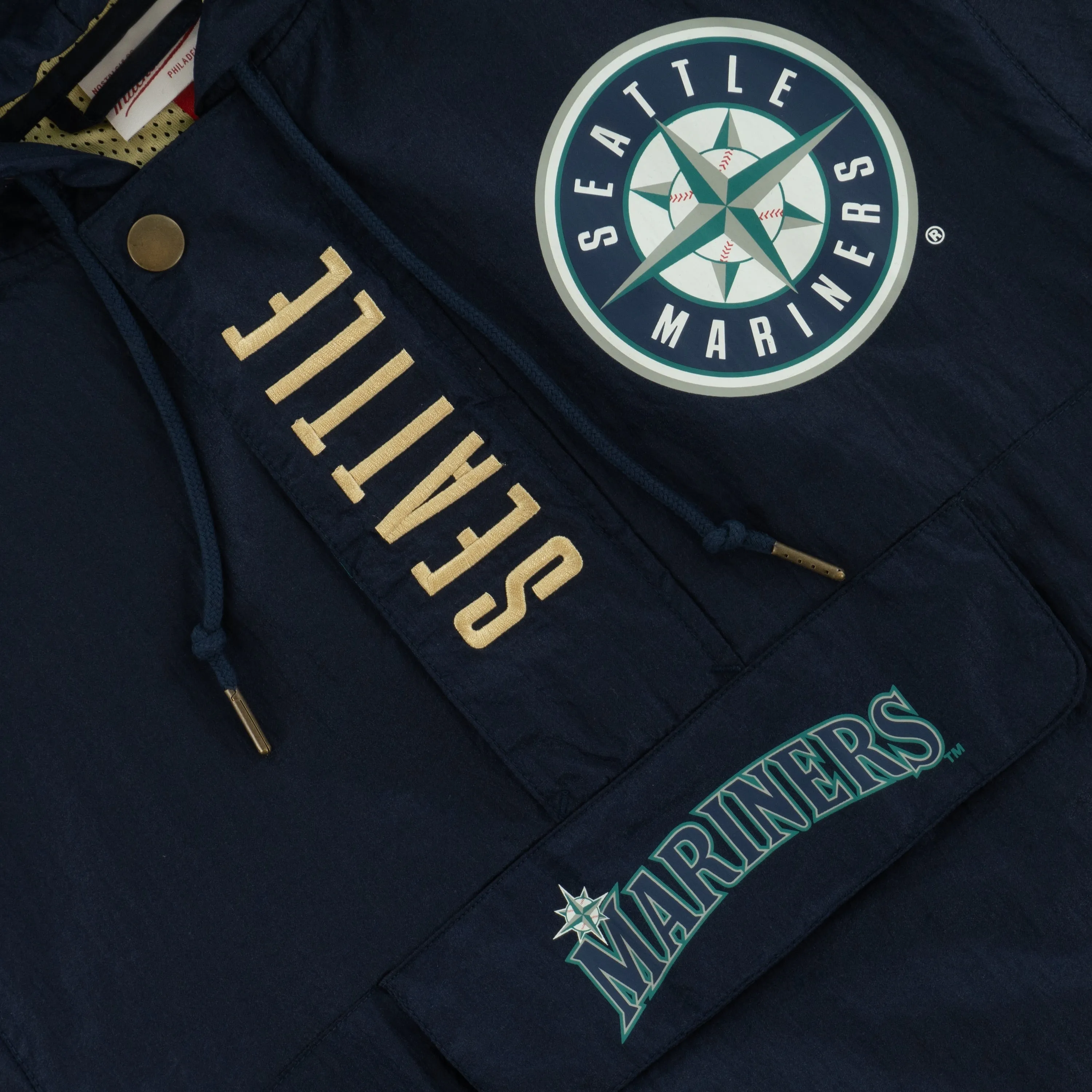 Seattle Mariners Vintage Anorak Premium Windbreaker