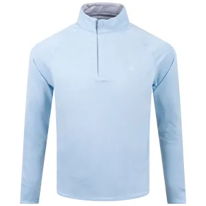 Stealth Performance Quarter Zip Mid Layer Blue Frost - 2025