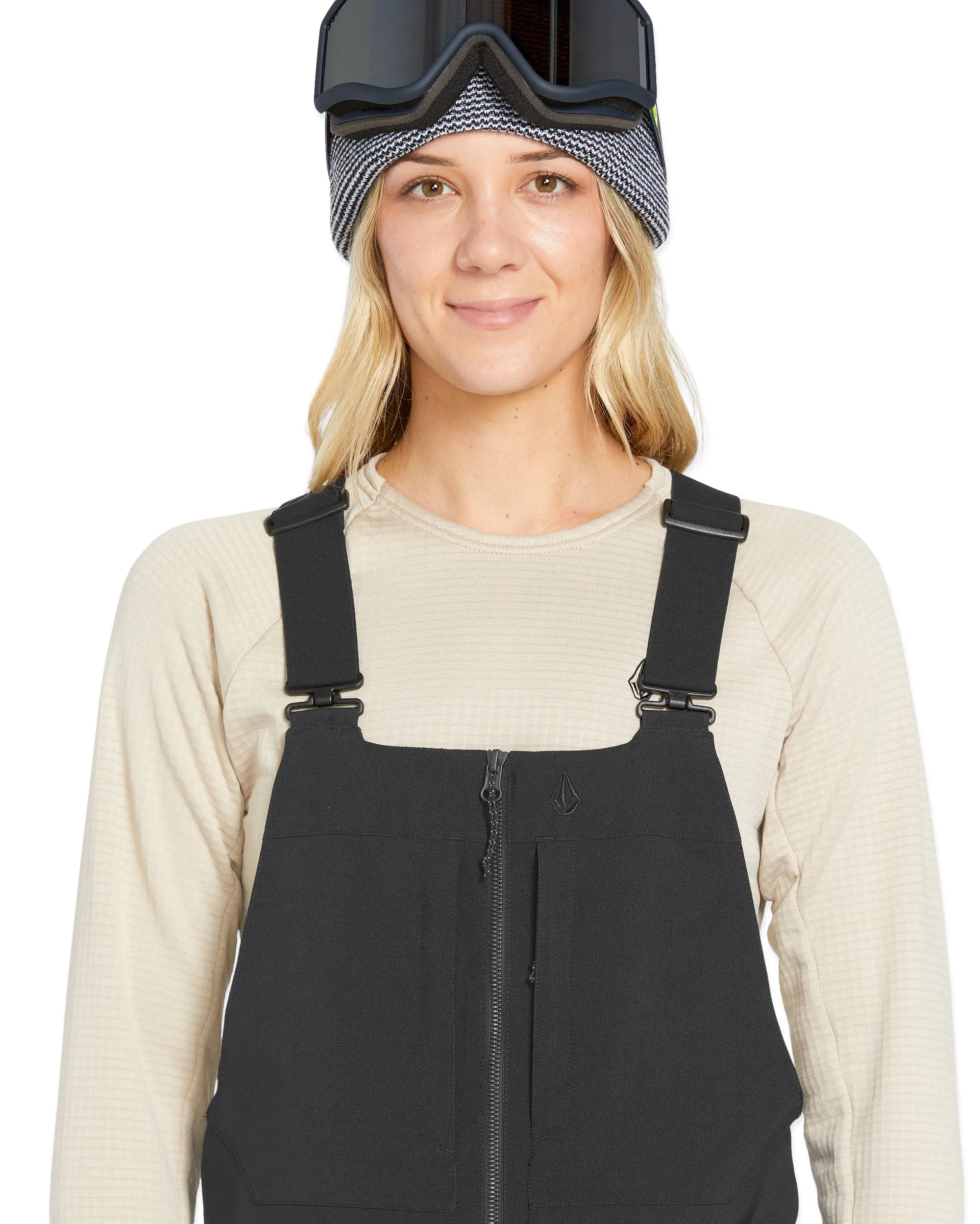 Volcom Swift Bib - Women's | Stylish and Functional Bib Overalls with Eco-Friendly Features and Top Performance