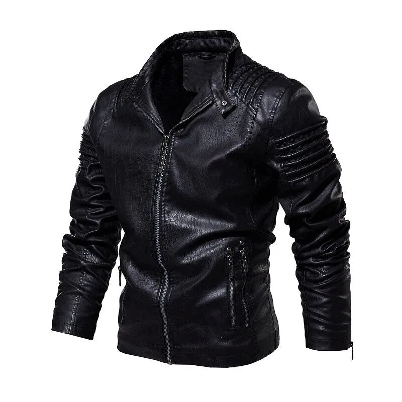 Walter Leather Biker Jacket